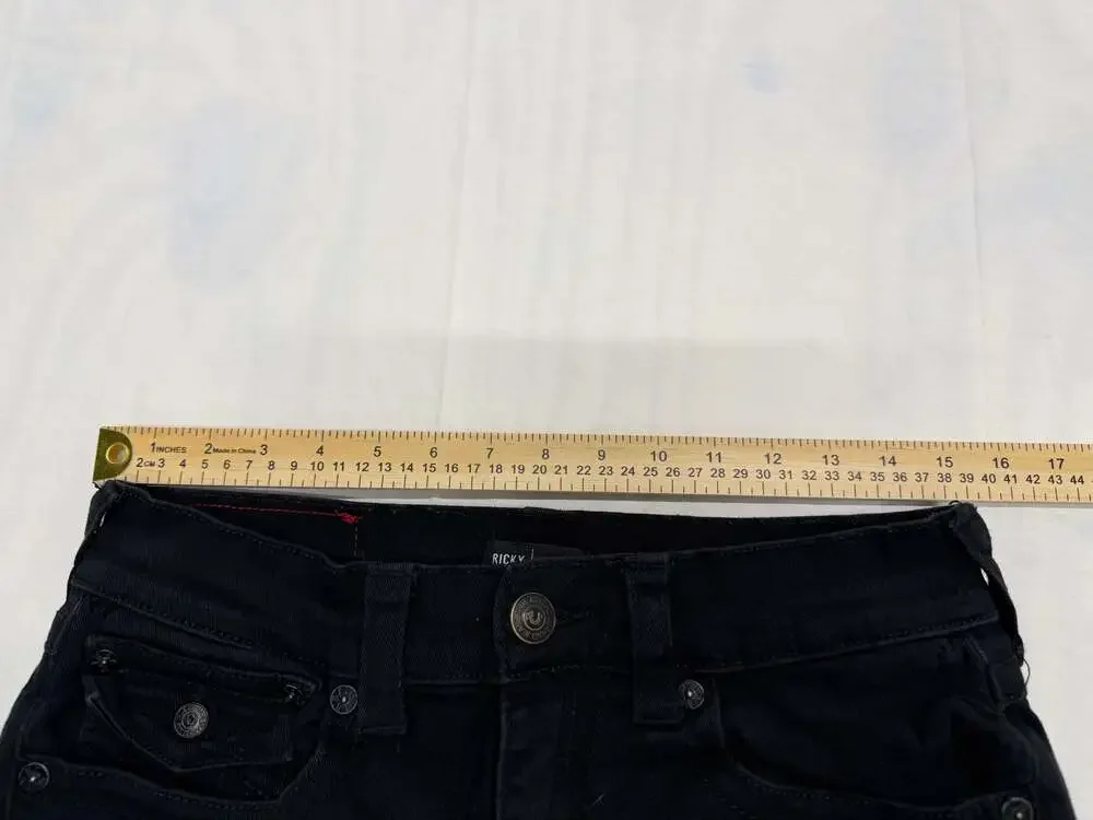 True Religion Ricky Relaxed Straight Jeans Size 30